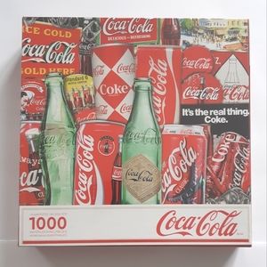 NEW Coca-Cola Then and Now 1000-piece puzzle by Springbok